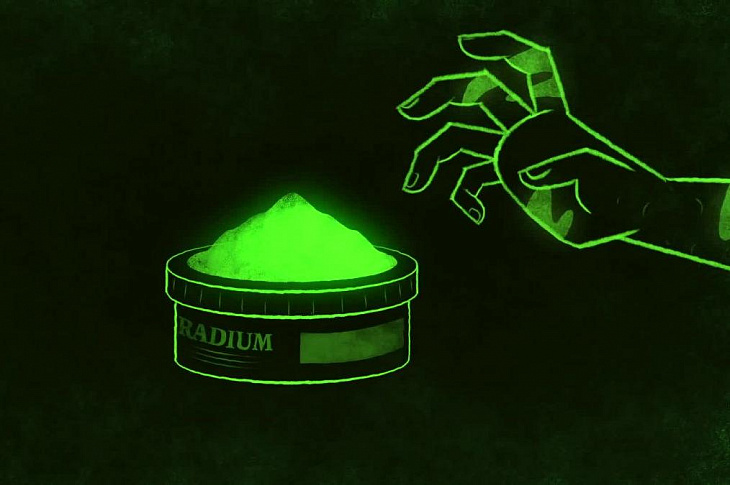 Почему радиация ассоциируется с зеленым цветом?