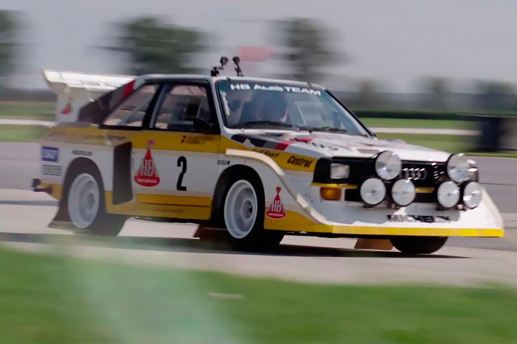 Кен Блок протестировал уникальные спорткары Audi. Видео