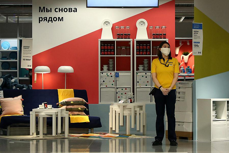 ИКЕА назвала дату возобновления работы региональных магазинов 
