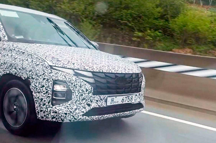 Модернизированная Hyundai Creta получит внешность в стиле нового Tucson