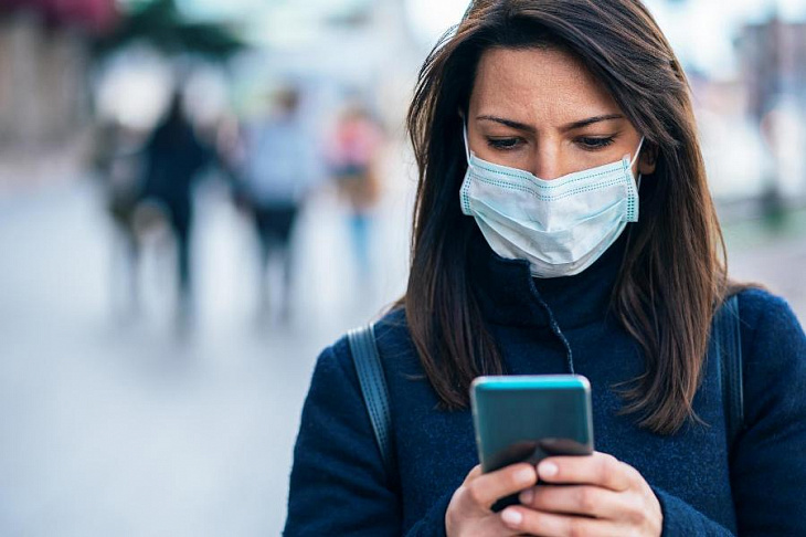 Эксперт озвучила правила ношения маски зимой