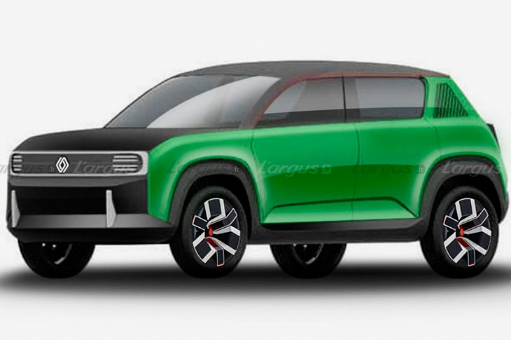 В Европе запатентовали внешность современной версии знаменитой Renault 4