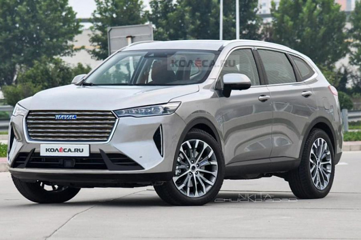 Показали изображения нового Haval H6