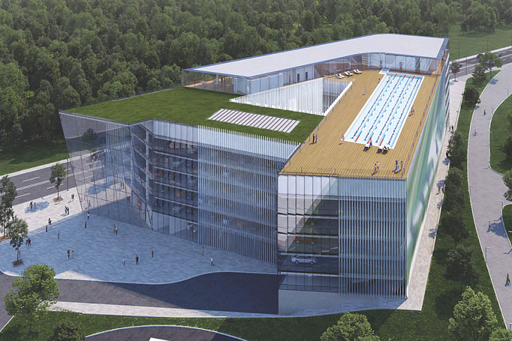 Что построят в Крылатском рядом с велотрассой. Подробности проекта.