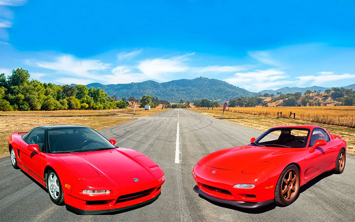 Гонку знаменитых спорткаров из 90-х годов показали на видео 