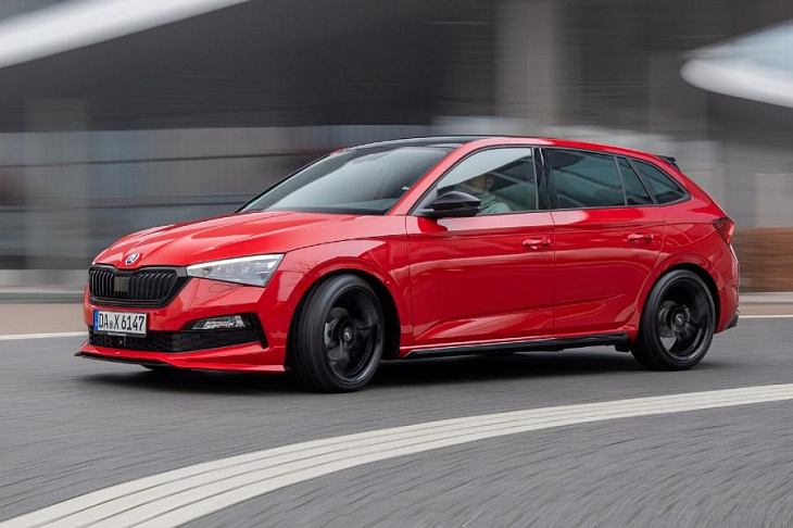 Skoda и немецкие тюнеры разработали мощнейшую версию хэтчбека Scala