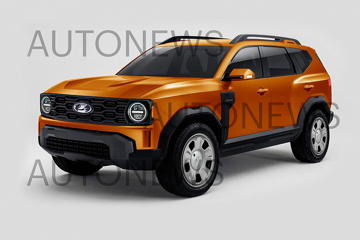 Новый большой кроссовер Lada: первые подробности и изображения 