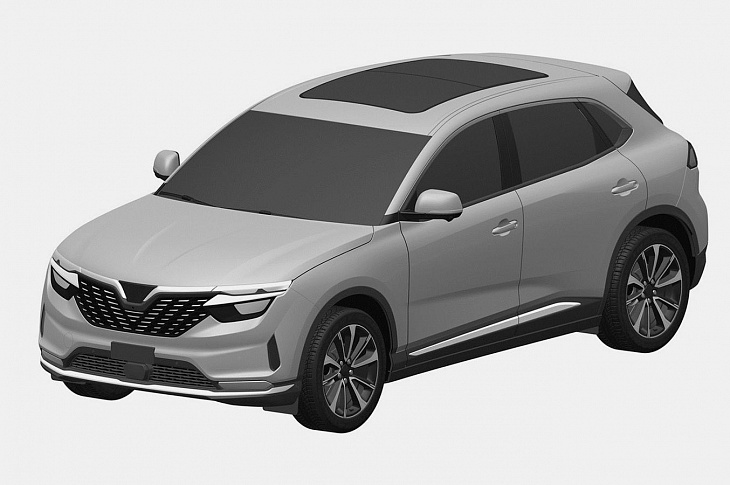 Вьетнамский VinFast запатентовал в России модель с дизайном Pininfarina