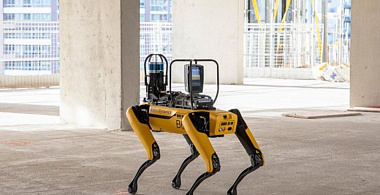 Робопсов Boston Dynamics начали использовать на стройках Лондона