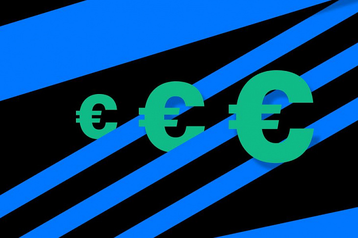 Курс евро превысил ₽88 впервые с 30 марта.