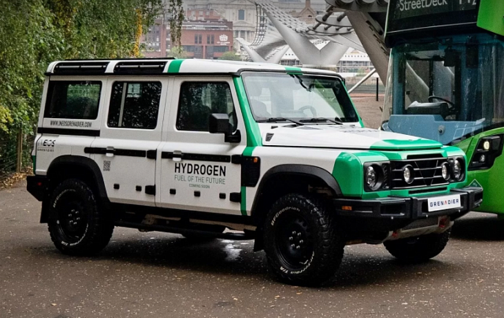 Водородный Ineos Grenadier уже существует, но купить его можно будет ещё не скоро