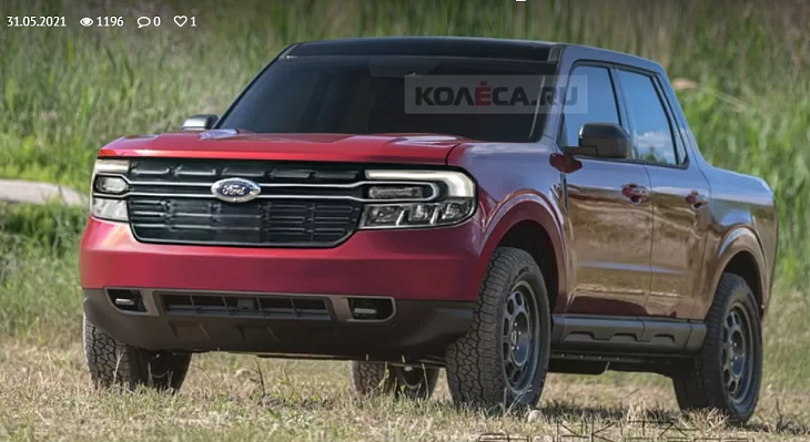 Новый пикап: до премьеры конкурента Hyundai Santa Cruz от Ford осталась пара недель