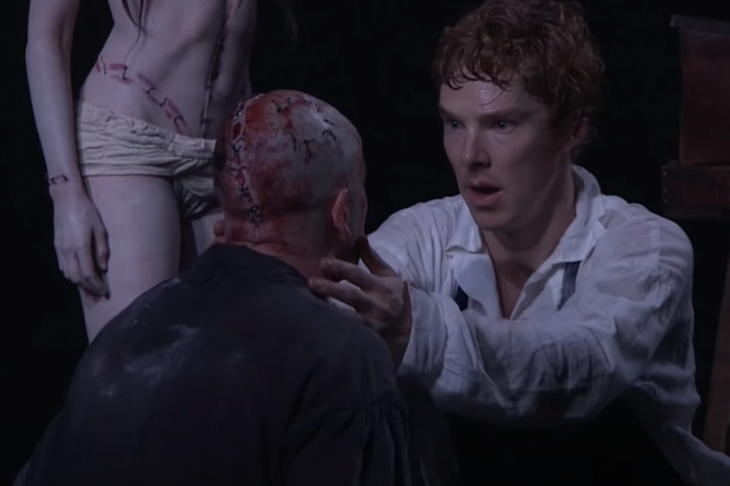 Спектакль «Франкенштейн» с Камбербэтчем покажут в YouTube