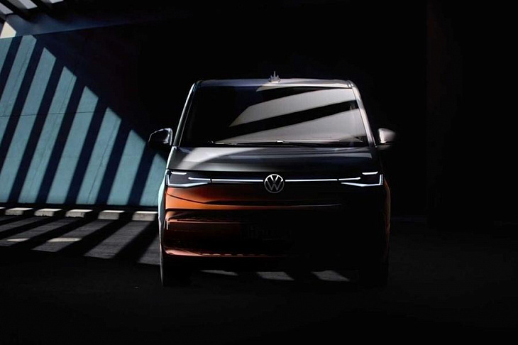 Volkswagen показал экстерьер и интерьер нового Multivan
