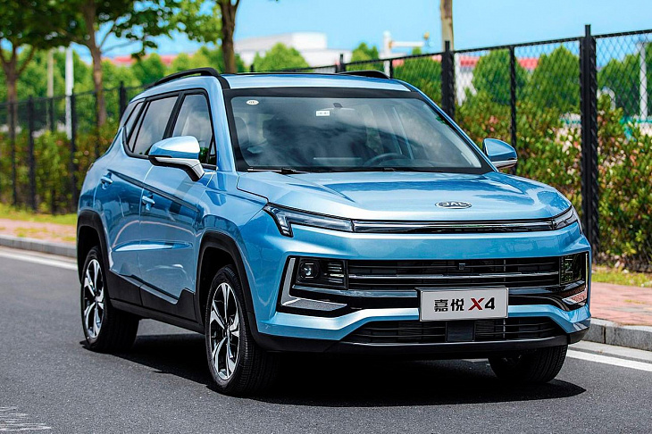 В Россию привезут новый китайский кроссовер JAC S4. Первые подробности 