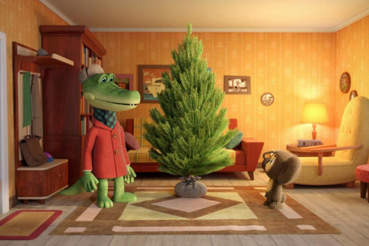 «Союзмультфильм» покажет новогодний мультфильм о Чебурашке и Крокодиле Гене