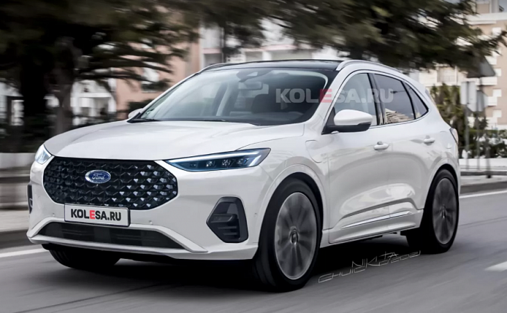 Рестайлинг Ford Kuga: новые изображения