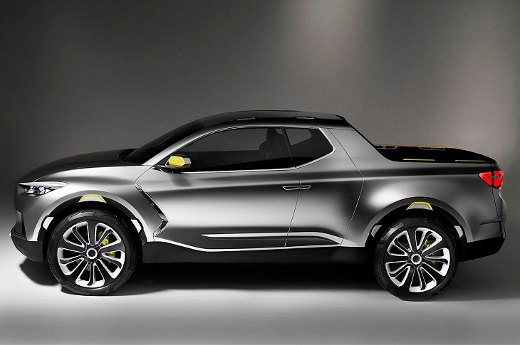 Hyundai рассказал о первом серийном пикапе Santa Cruz