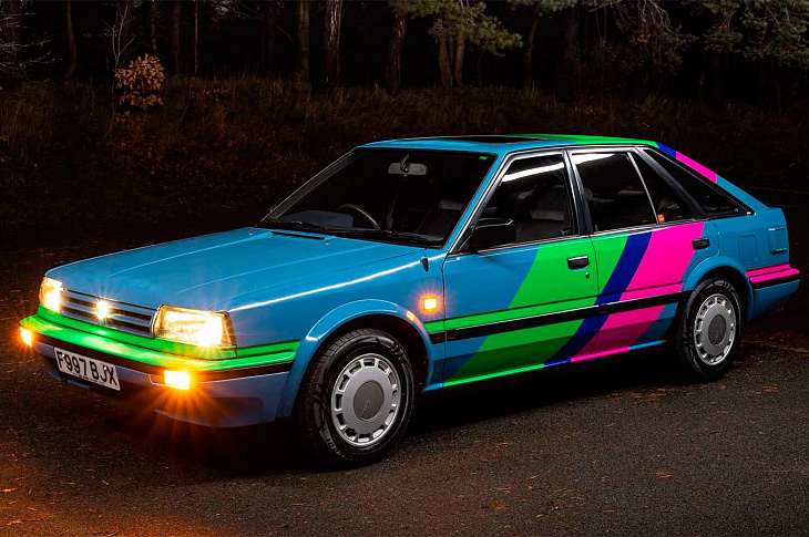 Nissan отметил 35-летие модели Bluebird выпуском ретро-электрокара 