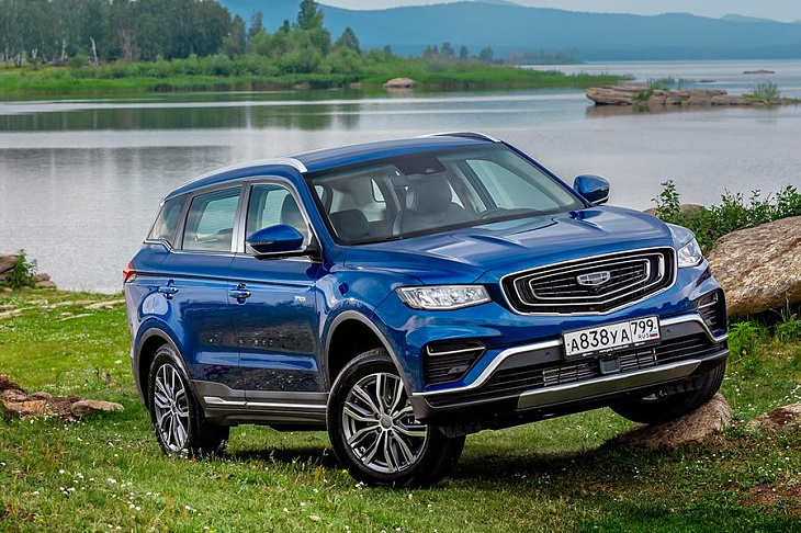 Geely начала продажи нового кроссовера Atlas Pro в России 
