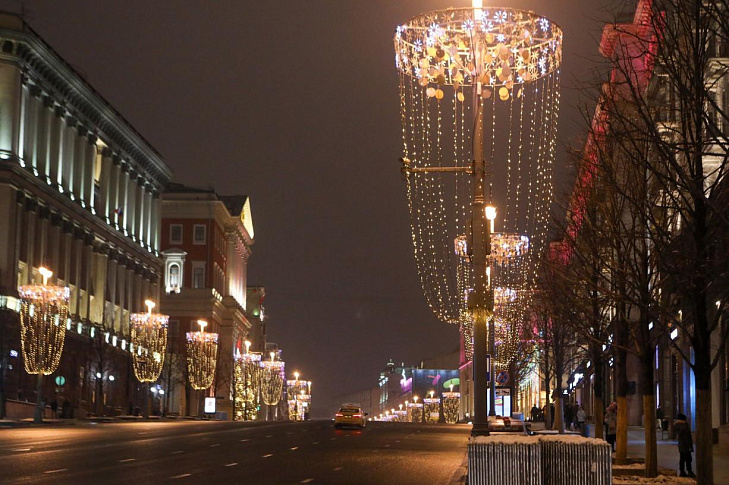 В Москве перекроют дороги в новогоднюю ночь. Список улиц 