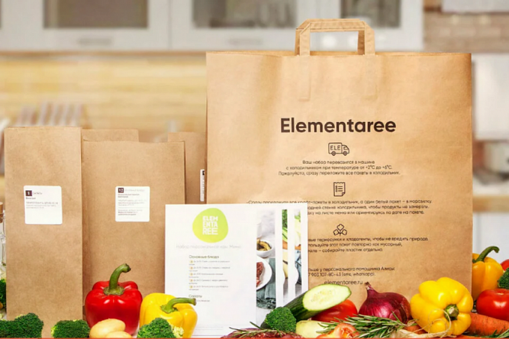 Сервис доставки продуктовых наборов Elementaree запустил продажи в «Перекрестках»
