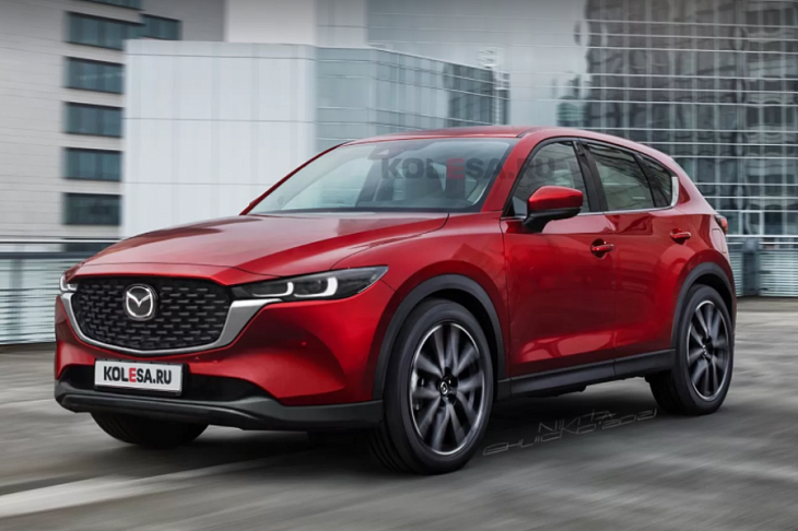 Рестайлинг Mazda CX-5: новые изображения