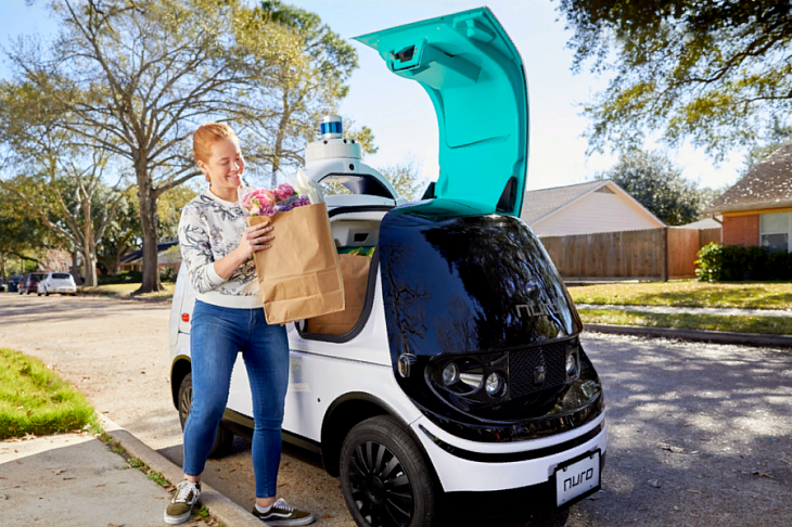 В Калифорнии появится первая беспилотная служба доставки