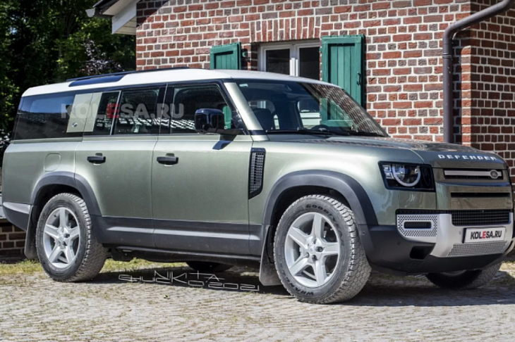 Land Rover Defender 130: новые изображения