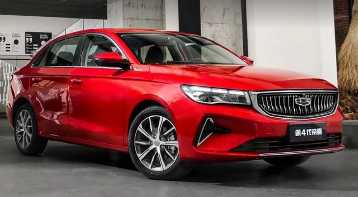 Новый Geely Emgrand выходит на рынок: седан оказался родственником кроссовера Coolray
