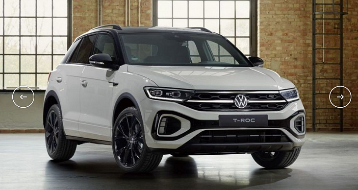 Обновлённый Volkswagen T-Roc: облик, как в Китае, прилепленный планшет и никакой