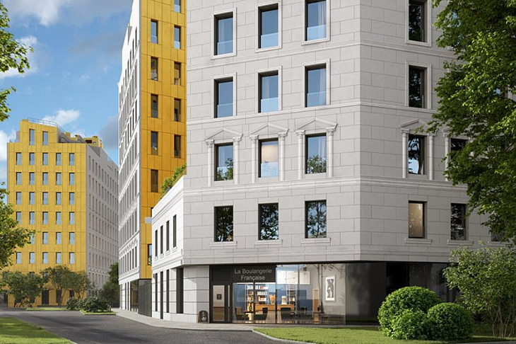 Белоснежный мрамор и медь: каким будет «TITUL на Серебрянической» 