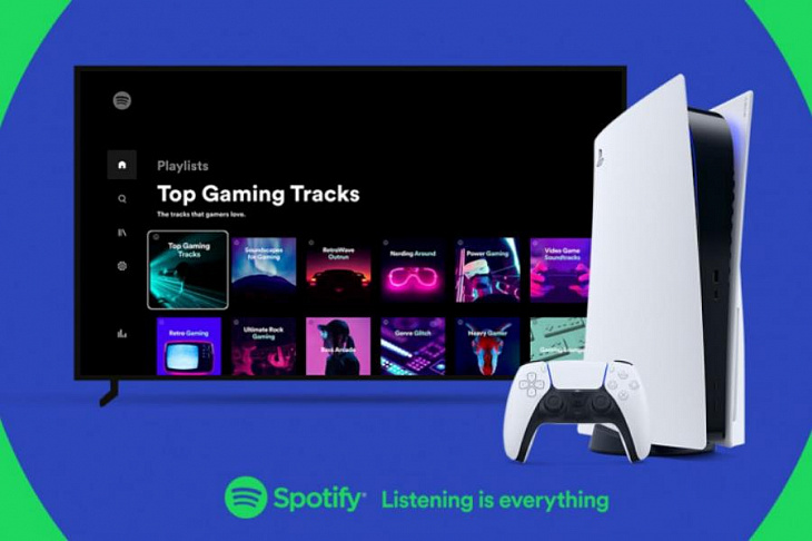 Spotify наконец-то запустили в России на PS4 и PS5